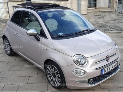 FIAT 500 0.9 TwinAir Turbo Star MO-I végig v. szervizkönyv 55E KM