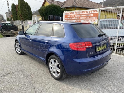 AUDI A3 1.6 TDI Attraction DPF +SZ.KÖNYV+ÜLÉS FŰTÉS+TEMPOMAT+KÉT KULCS+PDC+KRÓM PAKETT+