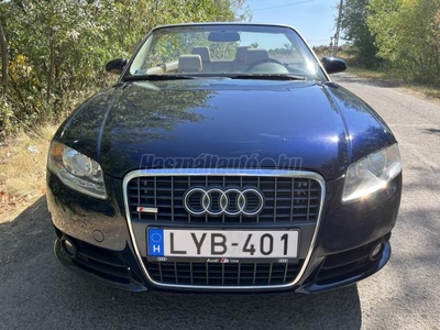 AUDI A4 CABRIO 2.0 TFSI Multitronic KIFOGÁSTALAN ÁLLAPOT!- FRISS SZERVÍZ