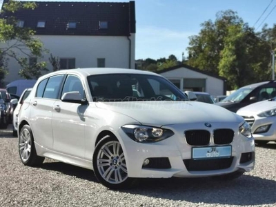 BMW 118d M-Packet+Alcantara+Combtámasz+Keyless-Go+Gyári Alufelni++