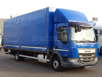 DAF LF 230 4X2 PLATÓS-PONYVÁS + EMELŐHÁTFAL