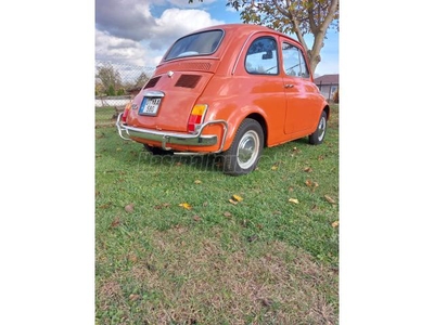 FIAT 500 Veterán vizsga