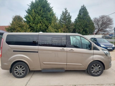 FORD TRANSIT Tourneo Custom 2.0 TDCi 320 L2H1 Titanium (Automata) (9 személyes ) 50 ezer km.Újszerű.Gyári fény.Magyarországi.Automata.Navi.Bőr