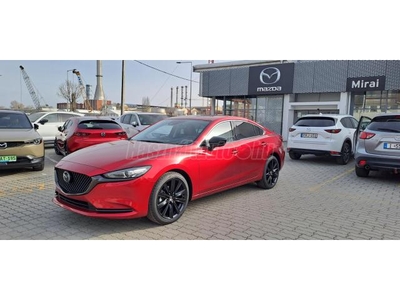 MAZDA 6 2.5i Skyactiv Homura (Automata) Fekete kerekek! SÖTÉT VÖRÖS BŐR! Készletről vihető!!