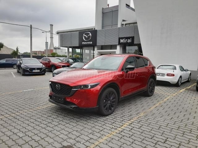 MAZDA CX-5 2.5i e-Skyactiv Homura AWD (Automata) Készletről azonnal vihető! 19-OS fekete kerekek! FEKETE BŐR! Napfénytető!