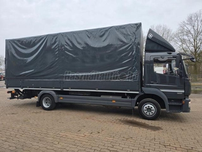 MERCEDES-BENZ ATEGO 1221 4X2 PLATÓS-PONYVÁS + EMELŐHÁTFAL