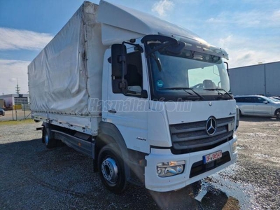 MERCEDES-BENZ ATEGO 1224 4X2 PLATÓS-PONYVÁS + EMELŐHÁTFAL