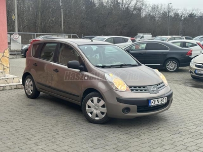 NISSAN NOTE 1.4 Visia MAGYAR 2TUL JÓGUMI SZERVÓ KLÍMA HIFI ISOFIX 140EKM VÉGIG SZKÖNYV ÚJSZERŰ ÁLLAPOT