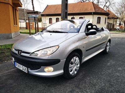 PEUGEOT 206 CC 1.6 16V FRISS MŰSZAKI VIZSGÁVAL+218 000 KM