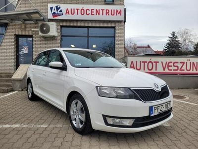 SKODA RAPID Spaceback 1.6 CR TDI Ambition MAGYAR-1 TULAJ-VEZETETT SZERVIZMÚLT-GYÁRI FÉNY