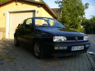 VOLKSWAGEN GOLF 1.9 TDI CL EGY IGAZI CABRIO A SZABADSÁG SZERELMESEINEK!