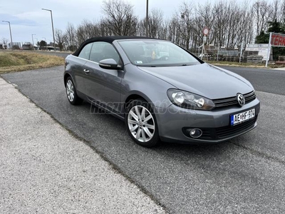 VOLKSWAGEN GOLF VI 1.6 TDi Highline Cabrio Bör belső Üllés fűtés Elől+Hátul radar Tempomat 2 zónás klima 188 ezer k