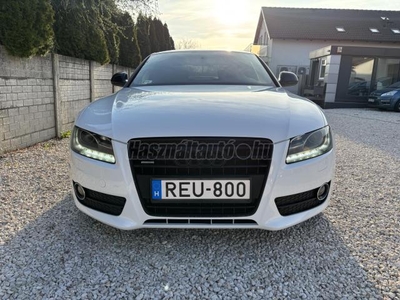 AUDI A5 Coupé 3.2 FSI quattro Tiptronic ic S-LINE/XENON/TEMPOMAT/KORMÁNYVÁLTÓ/FÉLBŐR/ÚJ FÉKEK ELÖL/SZÉP ÁLLAPOT!!