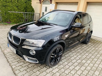 BMW X3 xDrive20d NAVI/ELEKTROMOS VONÓHOROG/KÉZIVÁLTÓ