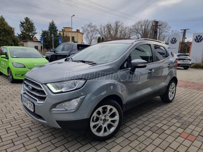 FORD ECOSPORT 1.0 EcoBoost Titanium 27ekm!Garanciális!LED.Ülésfűtés.kormányfűtés!Újszerű állapot!