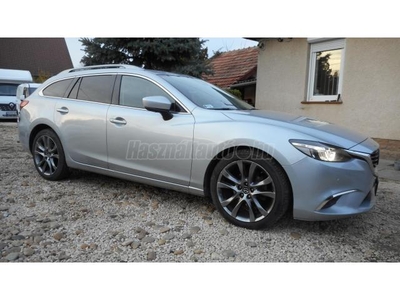 MAZDA 6 Sport 2.2 CD Revolution Top NAVI-XENON-LED-DIGIT-KLÍMA-ÜLÉSFŰTÉS-PDC-19-ES ALU-TEMPOMAT-SÁVTARTÓ