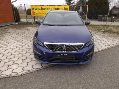 PEUGEOT 308 SW 1.5 BlueHDi GT Line EURO6.2 Full ext.! Holttérfigye-Sávtartó. !Navi! Bőr! Kamera!.!Szervíz k.!