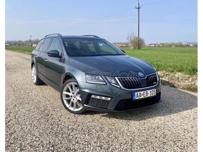 SKODA OCTAVIA 2.0 CR TDI RS DSG 1 ÉV GARANCIA/TÖRÉSMENTES/LED/NAVI/SZERVÍZKÖNYV/ÜLÉSFŰTÉS