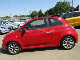 FIAT 500 C 1.2 8V Sport Cabrio /Újszerű állapotban - Garantált - 94.500 KM!/