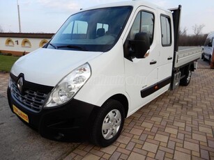 RENAULT MASTER 2.3 dCi 135 L2H2 3,5t Pack Comfort GYÁRI 7 SZEMÉLYES DUPLAFÜLKÉS PLATÓS. KIVITEL.KLÍMA.MEGKÍMÉLT