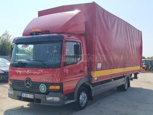 MERCEDES-BENZ ATEGO 815 EMELŐHÁTFALAS ÜLÉSFŰTÉS-ÁLLÓFŰTÉS 388E KM PONYVÁS