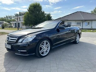 MERCEDES-BENZ E 350 CDI BlueEFFICIENCY Avantgarde (Automata) AMG-CABRIO-AVANTGARDE-GYÖNYÖRŰ ÁLLAPOT-135.000KM!!!!!