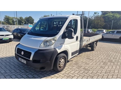 FIAT DUCATO 2.3 Mjet LWB 3.5 t Friss vizsga ! Állófűtés . Vonóhorog ! 3900x2200 Plató