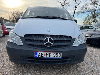 MERCEDES-BENZ VITO 110 CDI E Nagyon szép !!!!!! GYÁRI 9 SZEMÉLYE ÁFÁS KISBUSZ