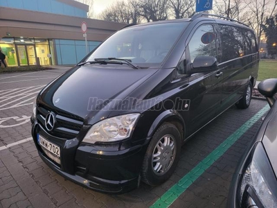 MERCEDES-BENZ VITO 113 CDI L EGYEDI KIALAKTÁSÚ EXTRA HOSSZÚ. KONFERENCIA BUSZ. SZERVÍZELT