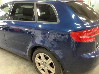 AUDI A3 1.6 TDI Attraction DPF +SZ.KÖNYV+ÜLÉS FŰTÉS+TEMPOMAT+KÉT KULCS+PDC+KRÓM PAKETT+