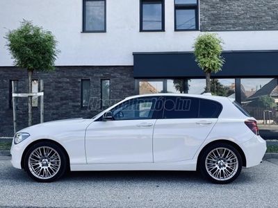 BMW 118d SPORT! BI-XENON! NAVIGÁCIÓ! TEMPOMAT! TELJES NAGYSZERVIZ UTÁN! GYÖNYÖRŰ!