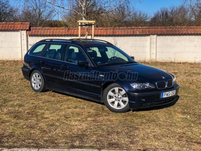 BMW 318d Touring n.tető/tempomat/ü.fűtés/nagy navi/xenon/esőszenzor/digit klíma stb