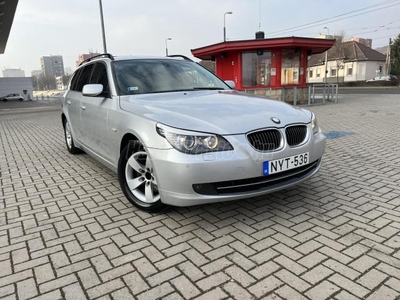 BMW 525d Touring (Automata) AJTÓSZERVÓ.EL.SZOLÁRTETŐ.NAVI.FEKETE BŐR.SZUPER MOTOR