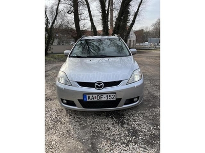 MAZDA 5 2.0 CDH GT DVD 7 személyes.Ülésfűtés.vonóhorog.navi.végig szervizelt.tempomat.alvázvédözve