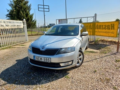 SKODA RAPID 1.6 CR TDI Elegance Szervízkönyv! AZONNAL VIHETŐ Téli gumival! + Nyári gumi !