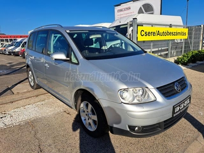 VOLKSWAGEN TOURAN 1.9 PD TDi FRISS VIZSGÁVAL. SOK EXTRA!