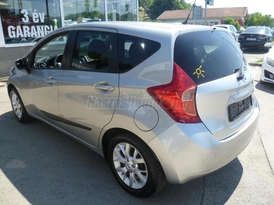 NISSAN NOTE 1.2 Tekna EURO6 45 e KM. NAVI. végig szervizelt