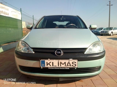 OPEL CORSA C 1.2 16V Elegance MÜSZAKI:24.11.07 ig KM:211.670! ICEHIDEG Működő KLIMA.SZERVÓ.2 LUFI...valos: 21