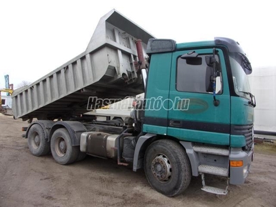 MERCEDES-BENZ ACTROS 2643 6x4 nyerges. cserefelépítményes billenős- nyerges