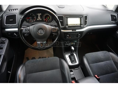 VOLKSWAGEN SHARAN 2.0 CR TDI Highline DSG [7 személy] Vezérlés cserélve 7-Fős Xenon Alcantara Navigáció Ülésfűtés Radarok+kamera!