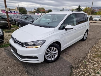 VOLKSWAGEN TOURAN 1.6 TDI BMT SCR Comfortline DSG Szervizkönyv! Távolságtartó tempomat! Telefontükrözés! Vonóhorog! Tolatókamera!