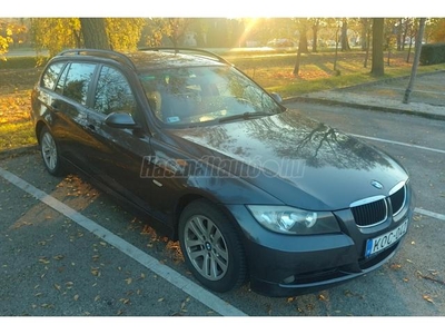 BMW 318d Touring Magyarországi szervízkönyves.Bőr.Tempomat.Ülésfűtés Új gumik