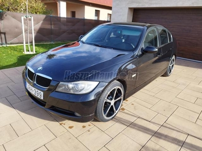 BMW 320d FÉLBŐR / NAGY NAVI / NAPFÉNYTETŐ / XENON / 18 AC SCHNITZER