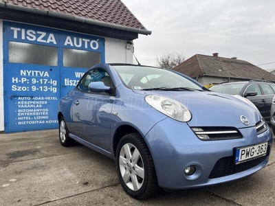 NISSAN MICRA C+C 1.4 Tekna klíma.alufelni.üvegtető