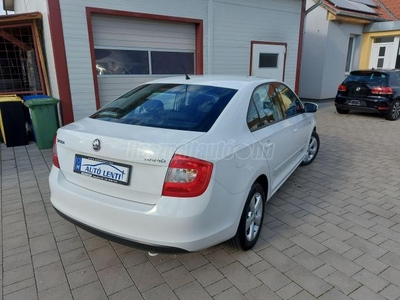 SKODA RAPID 1.2 TSI Elegance Start&Stop VEZETETT SZERVIZKÖNYV. 77.000 KM. 2. TULAJ. TEMPOMAT. ÜLÉSFŰTÉS