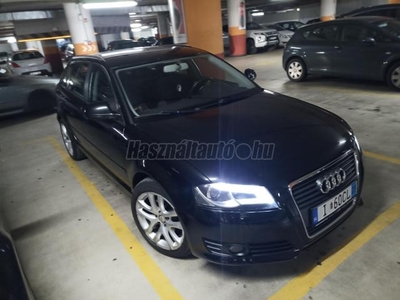 AUDI A3 2.0 TDI Attraction DPF FACELIFT. LED. NAVI. TEMPOMAT.17-ES ALU. ROZSDAMENTES. FRISS SZERVIZ. 166EKM!!!