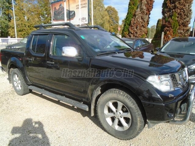 NISSAN NAVARA 4WD Double 2.5D Platinum (Automata) 2 oldali digitális klíma!