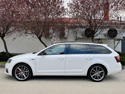 SKODA OCTAVIA 2.0 CR TDI RS DSG Euro 6 MAGYARORSZÁGI-L&K -PANORÁMATETÖ-FÉLBŐR SPORTBELSŐ-SZÉP ÁLLAPOT!