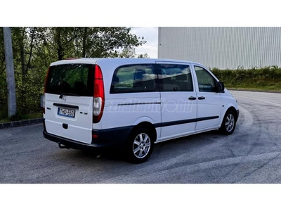 MERCEDES-BENZ VITO 111 CDI K 9 személyes + klímás + horog + hosszabbik + kiváló motor.váltó.futómű!