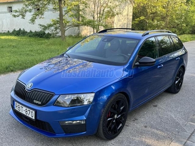 SKODA OCTAVIA Combi 2.0 CR TDI RS Euro 6 Frissen szervizelt. 2 tulajtól.19-es felni. vonóhorog. schwarz paket. Canton Hif